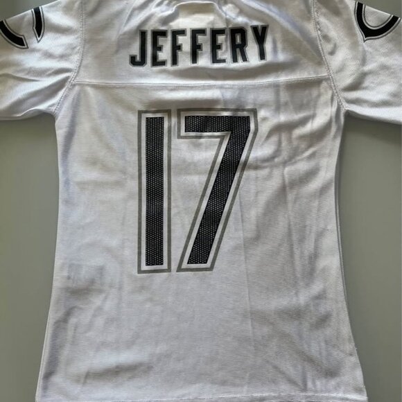 Chicago Bears NFL Team Apparel Jersey Size Kids Girls M 7/8 NWOT White - Picture 2 of 8